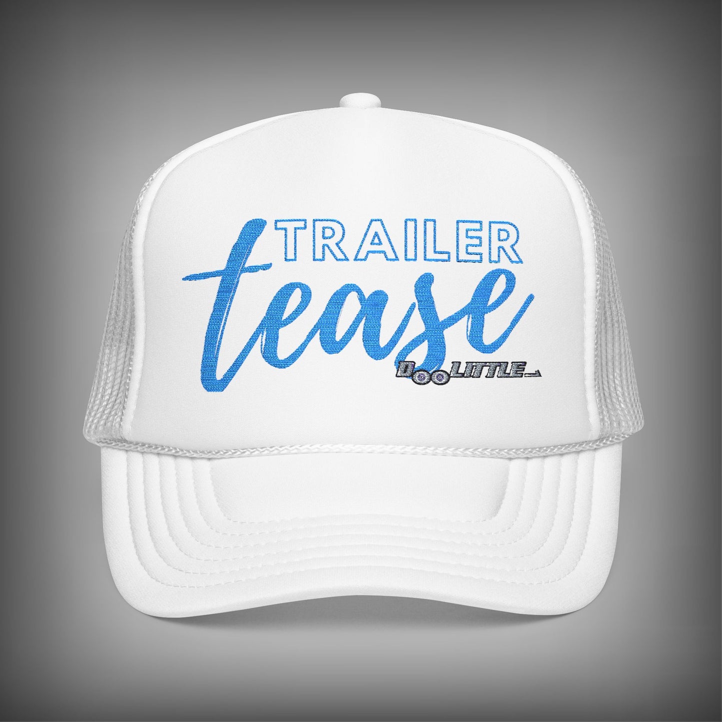 white Trailer tease hat