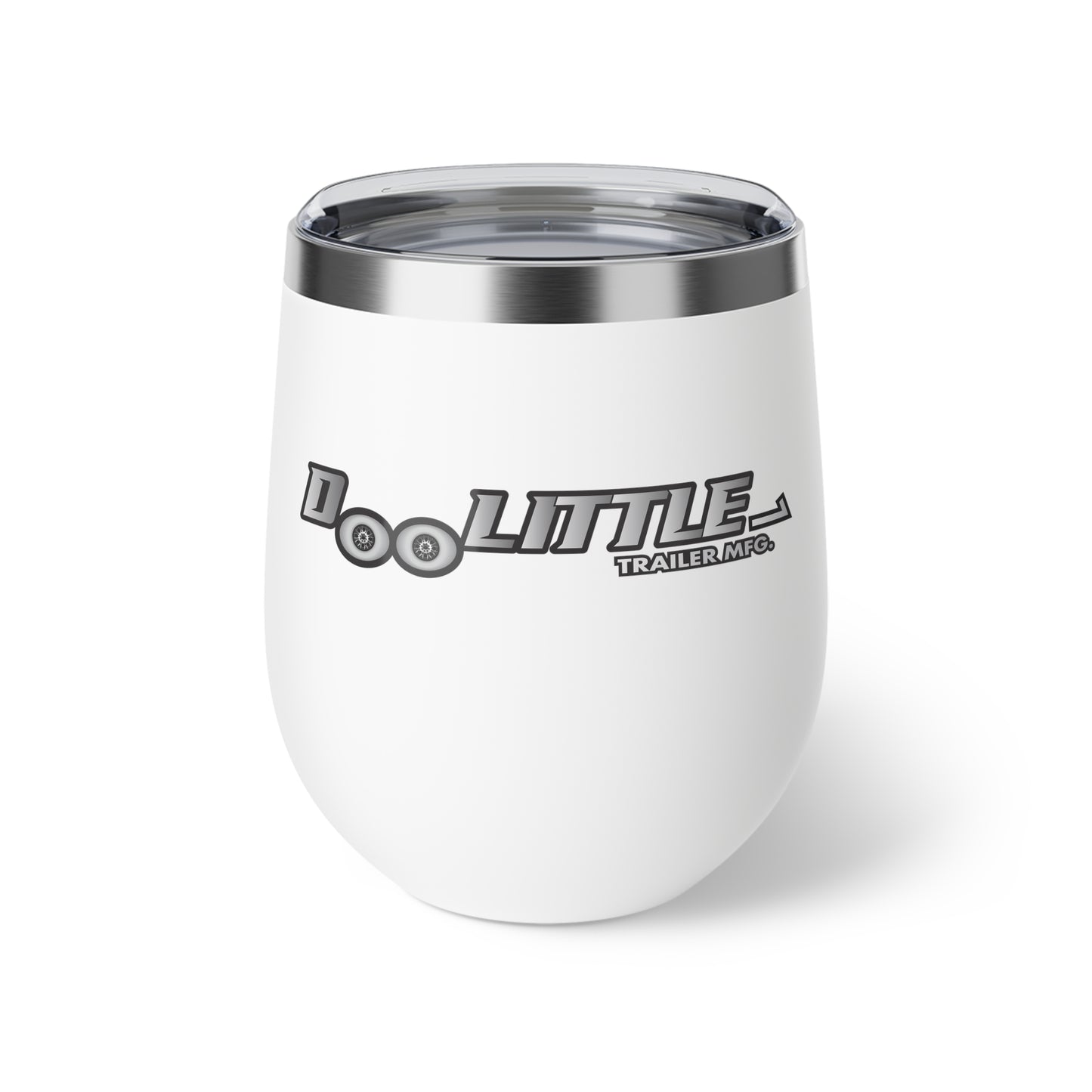white Doolittle trailer wine Tumbler