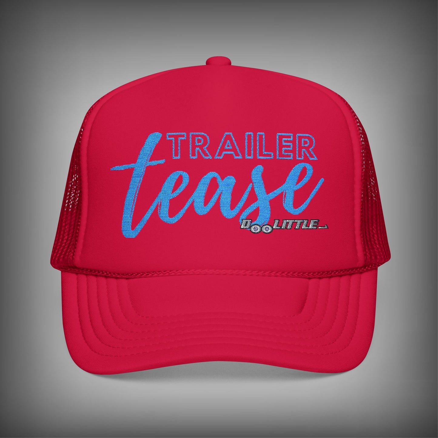 red Trailer Tease Hat