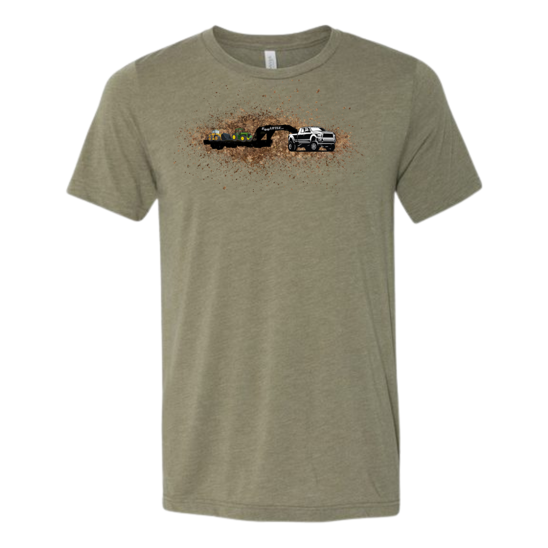 Youth Mud Tractor trailer T-shirt
