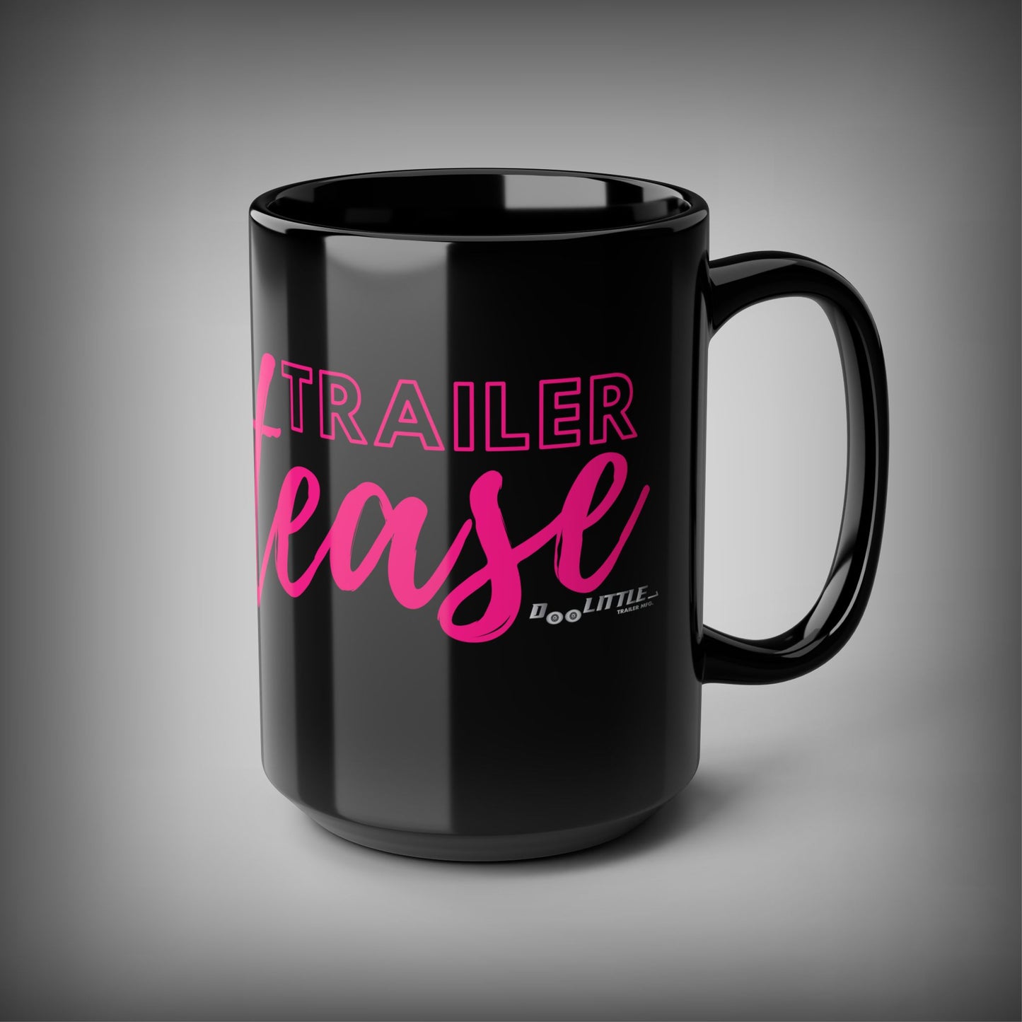 Black doolittle trailer tease coffee mug
