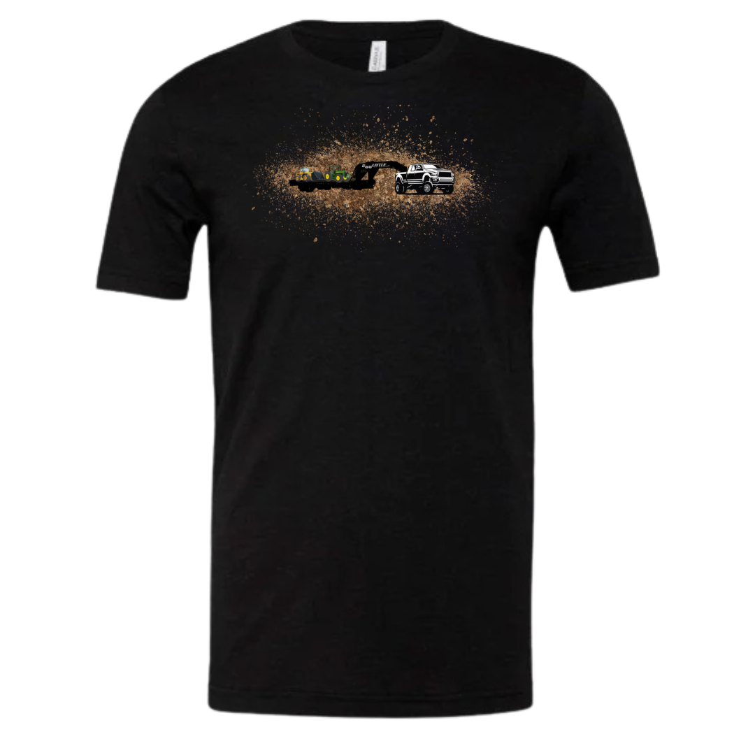 Youth Mud Tractor trailer T-shirt