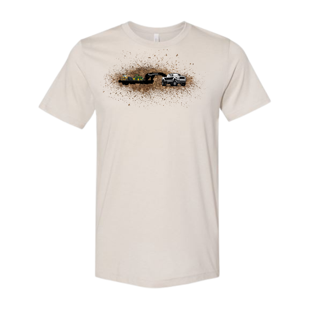 Youth Mud Tractor trailer T-shirt