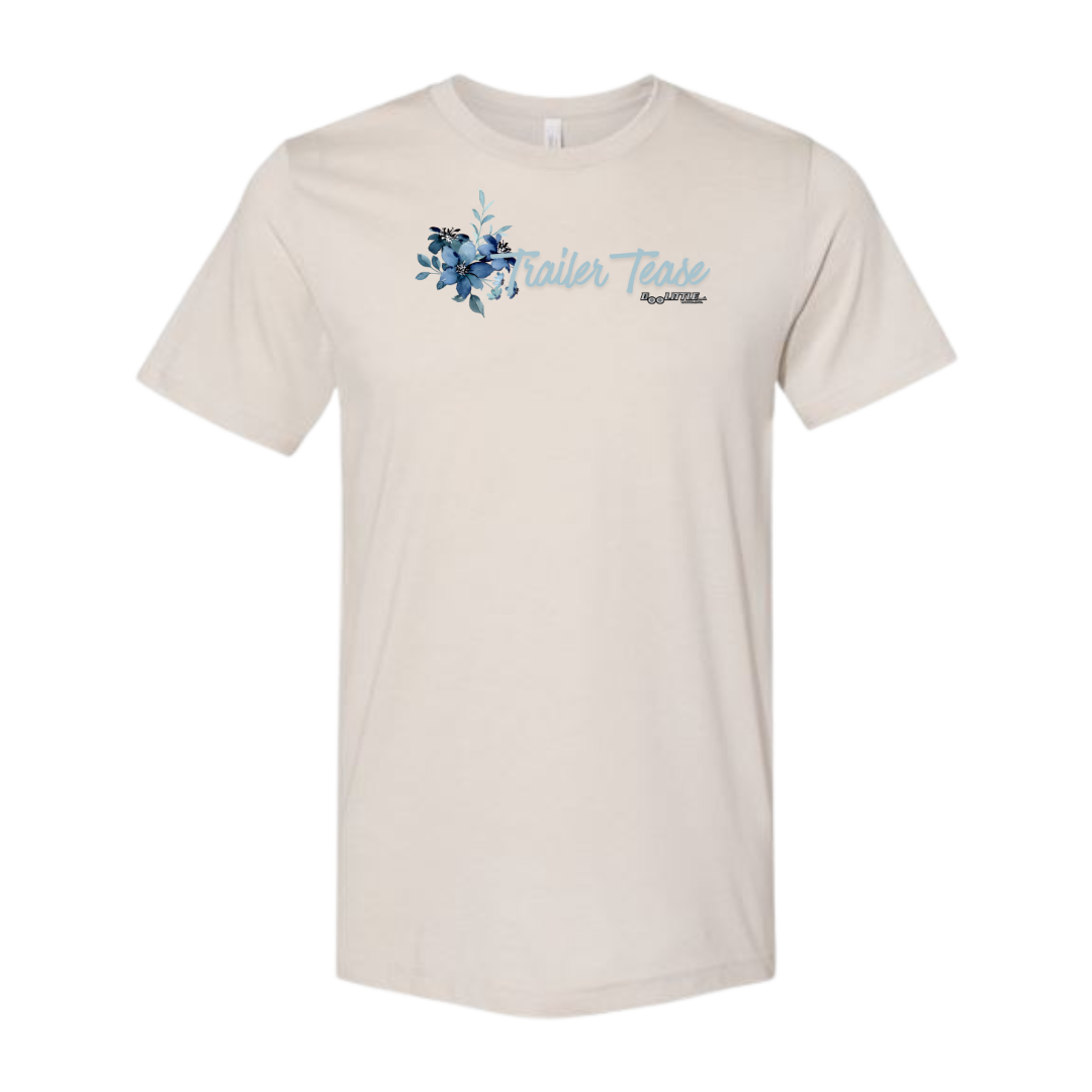 Beige trailer tease shirt
