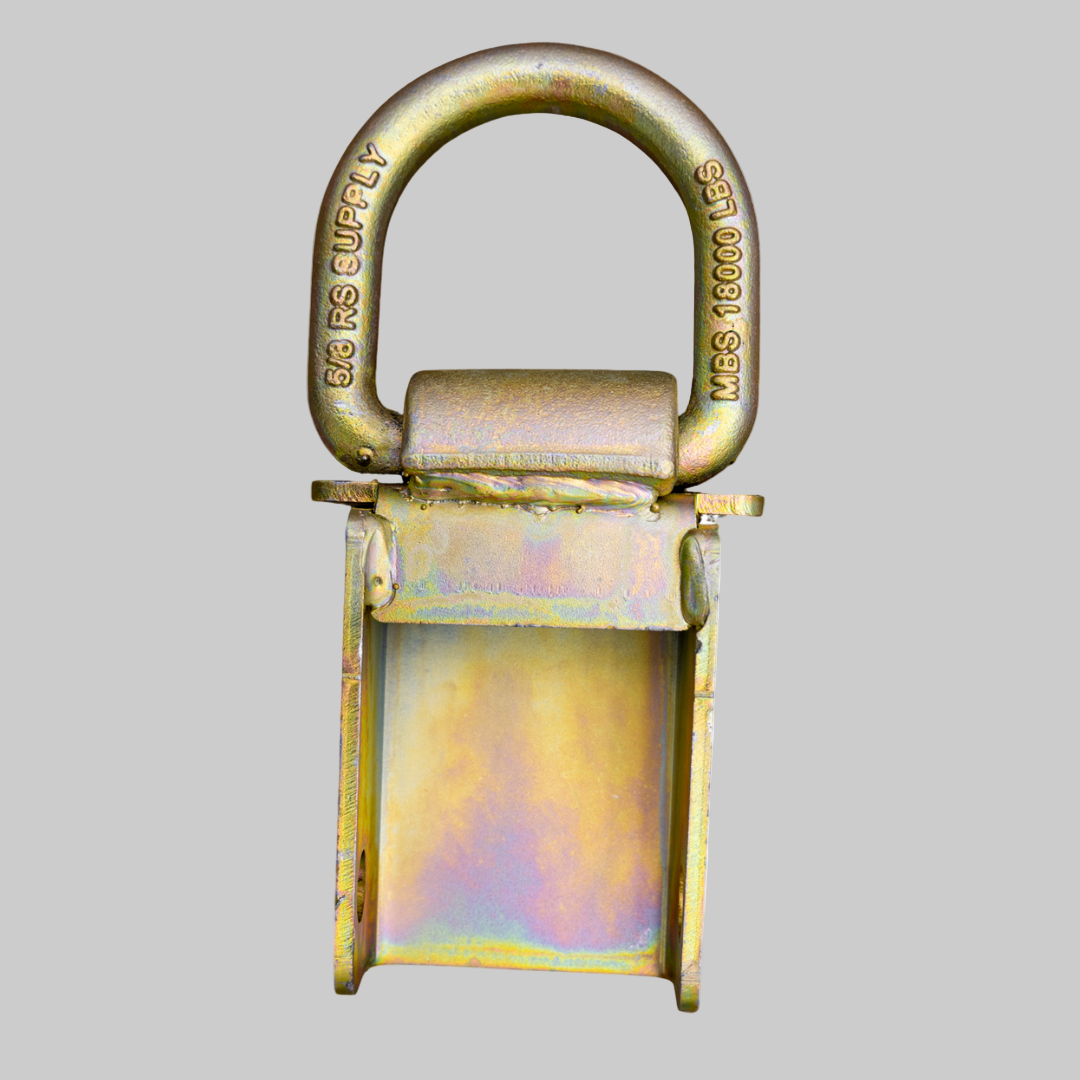 Zinc D-Ring; removable D-Ring