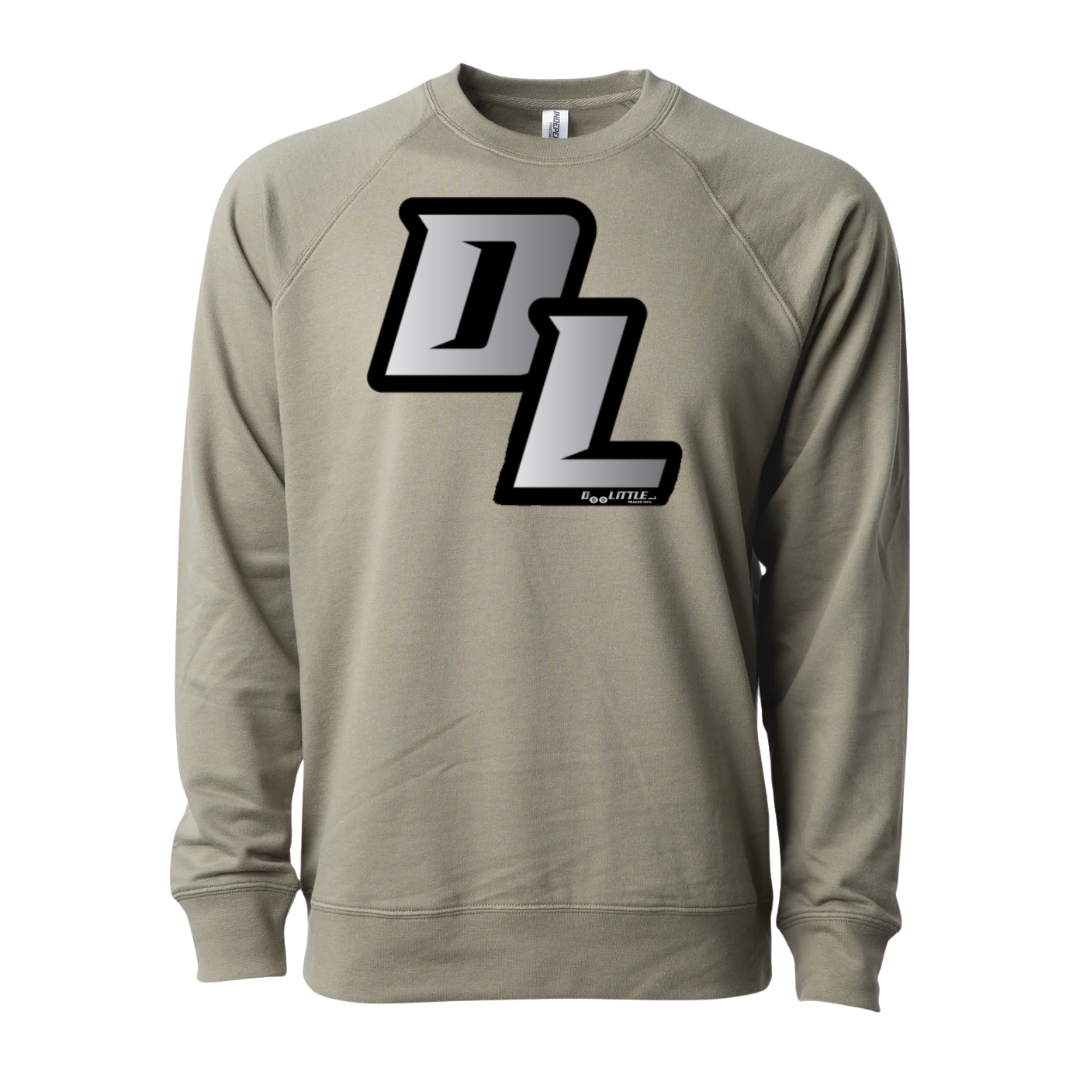 Olive dl crew neck sweatshirt