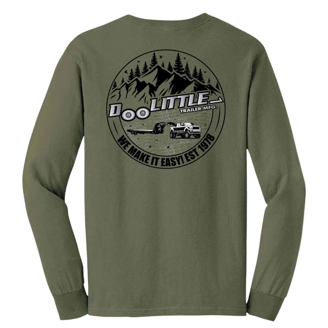 Doolittle trailer we make it easy long sleeve tshirt