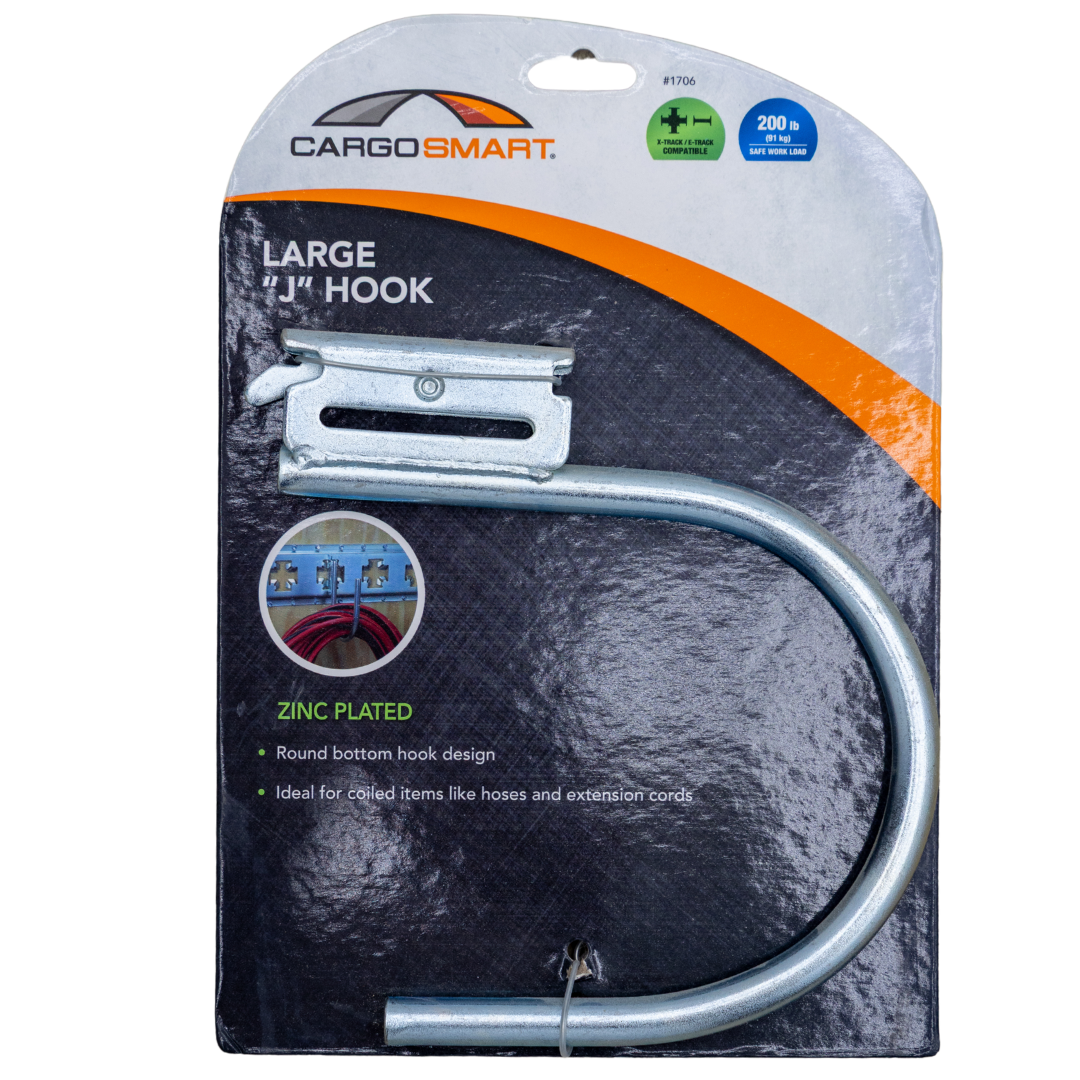 Cargo Smart J Hook; Zinc Plated J Hook