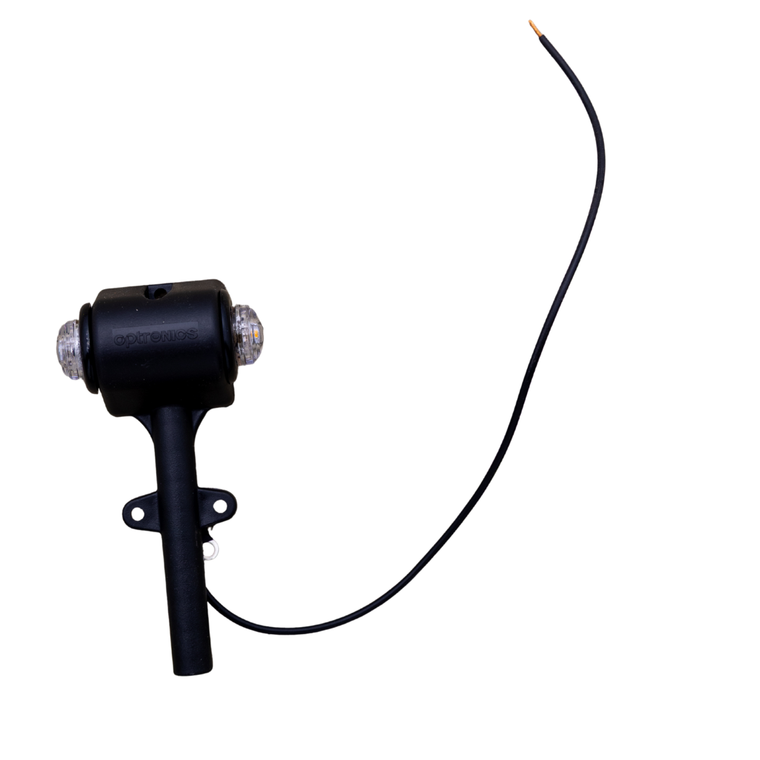 Light for fender on cargo trailer