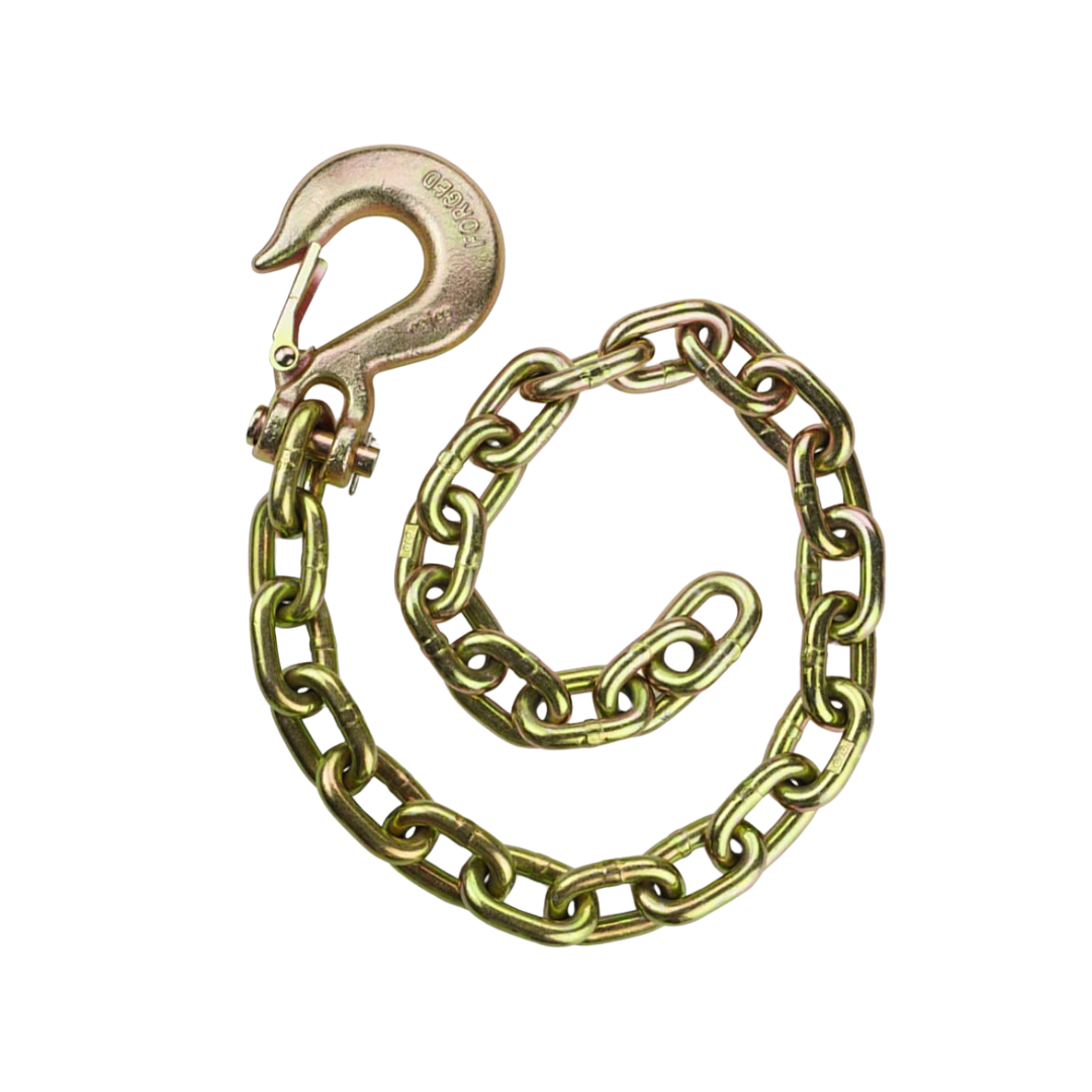 Gold chain with a hook
