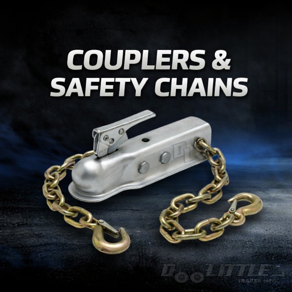 Couplers and safety chains