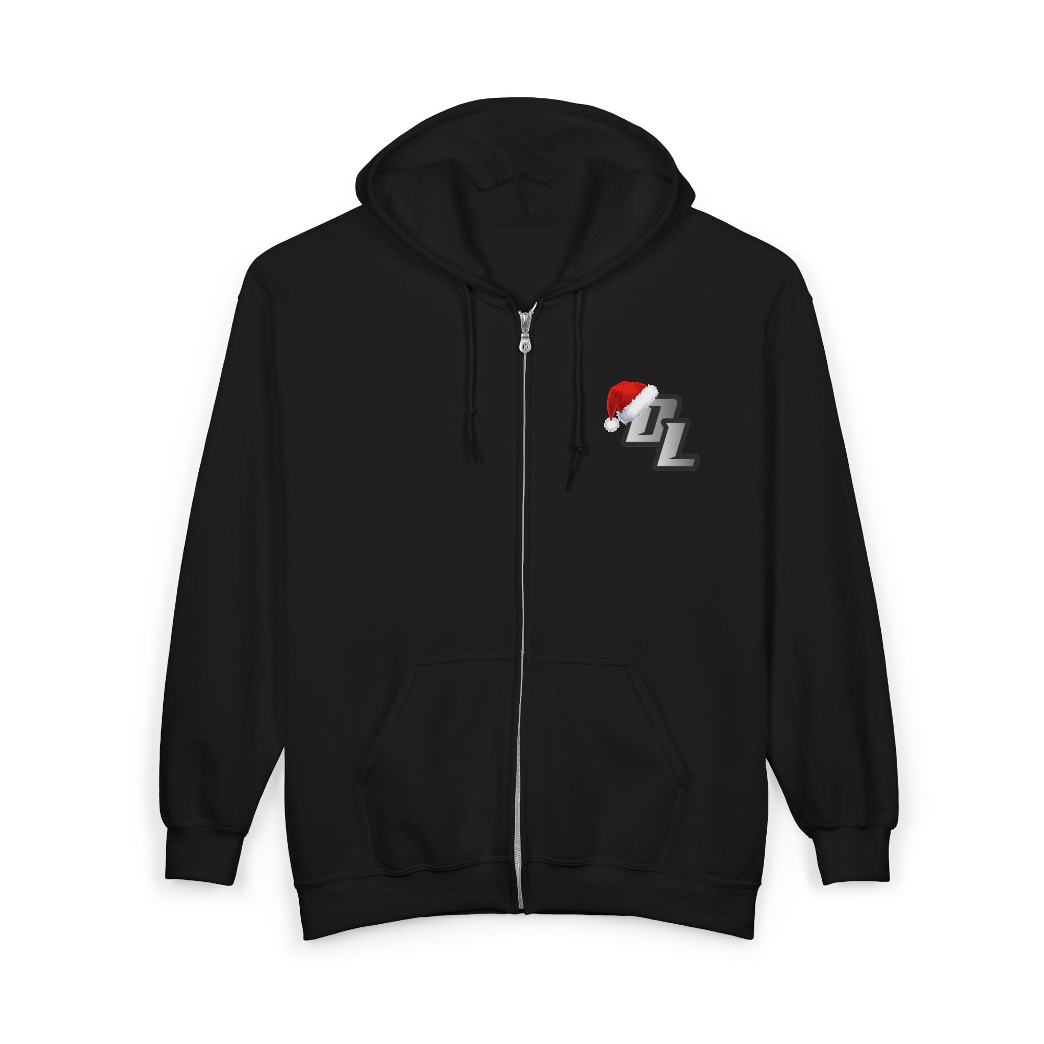DL Online Exclusive Santa Hat Graphic Front and Back
