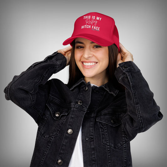 Red This is my resting hitch face hat