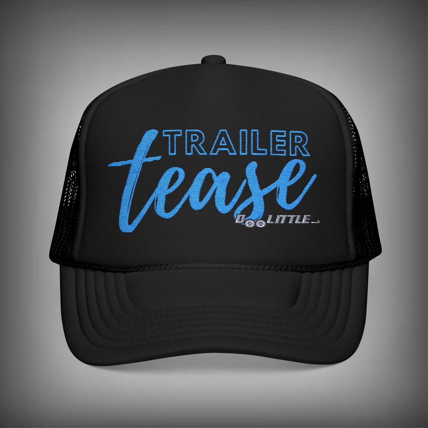 Black and Blue Trailer Tease Hat