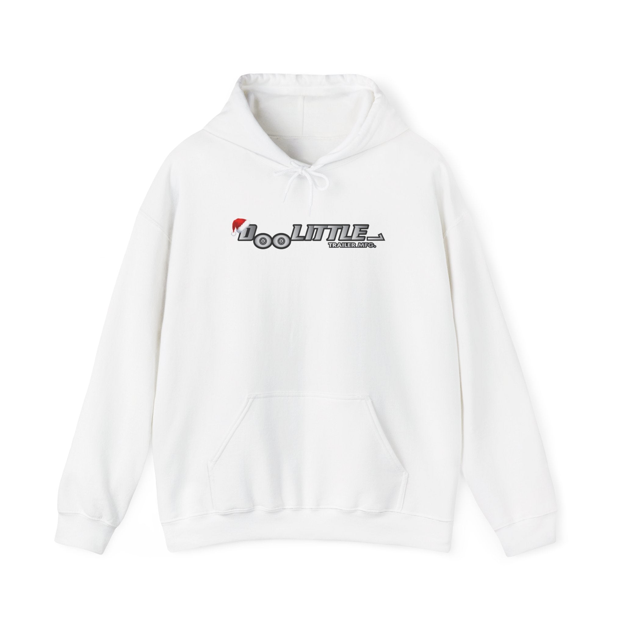 Doolittle Online Exclusive Graphic Hoodie with Holiday Santa Hat