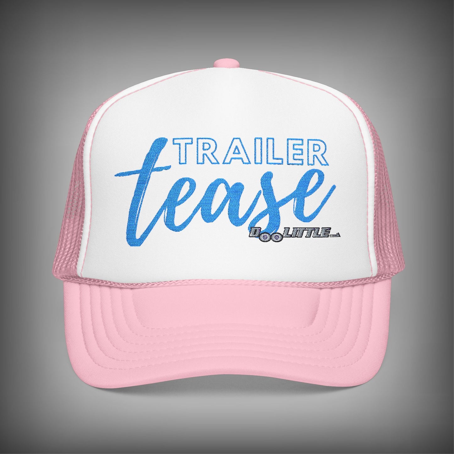 Red and blue Trailer Tease Hat