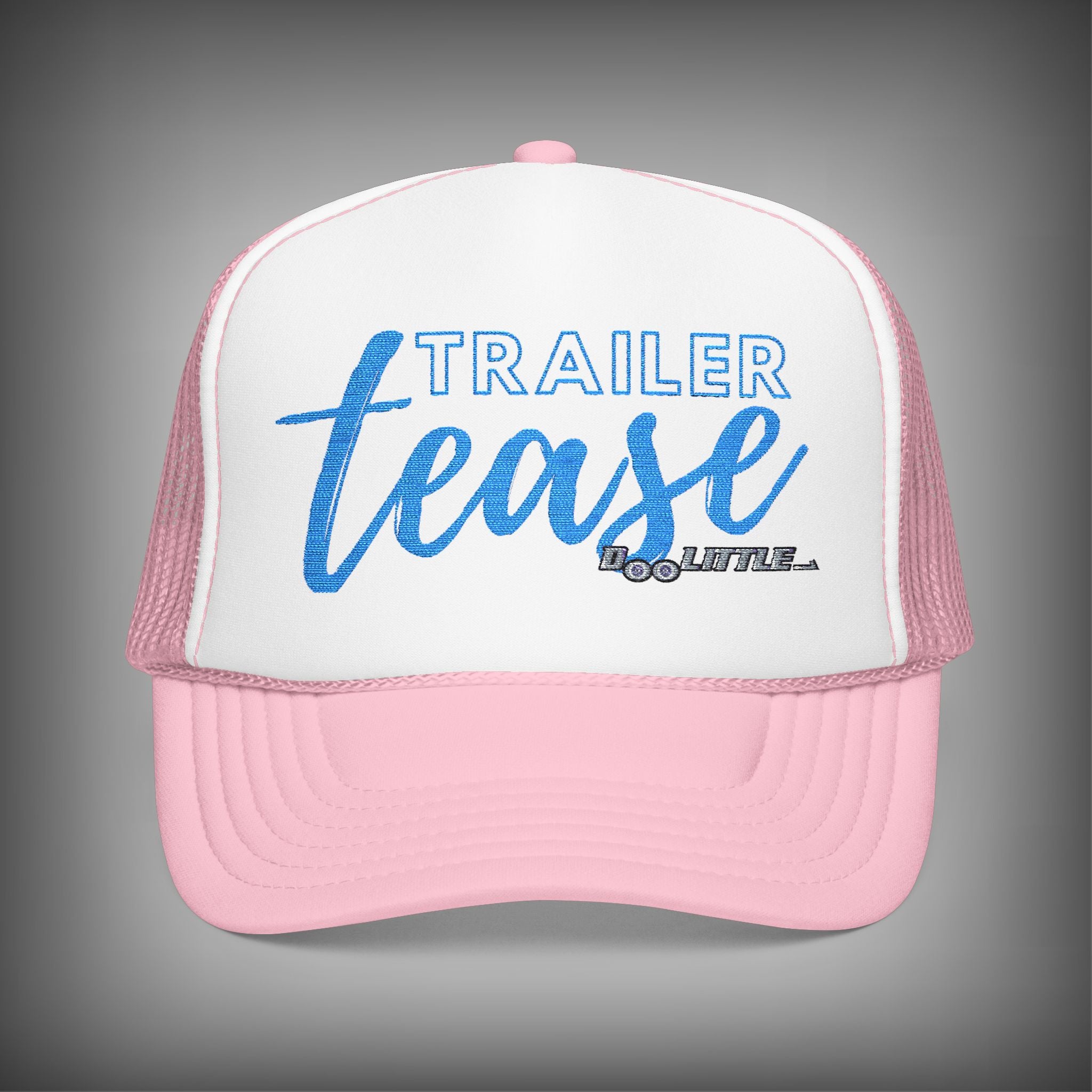 Red and blue Trailer Tease Hat