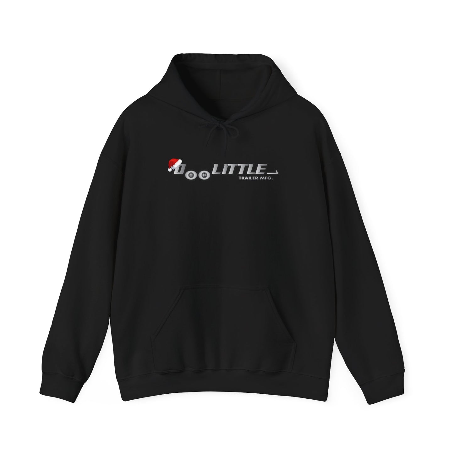Doolittle Online Exclusive Graphic Hoodie with Holiday Santa Hat