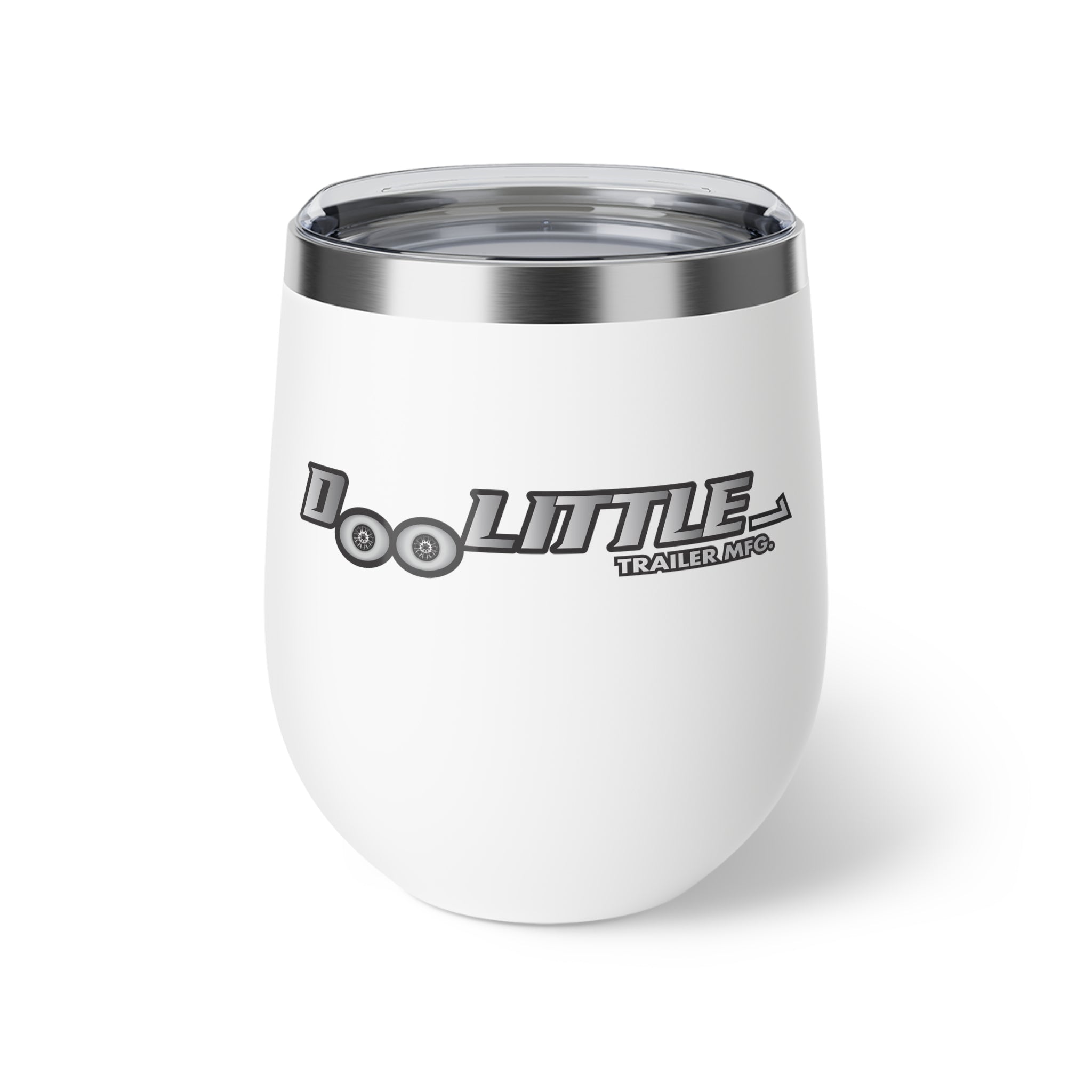 white Doolittle trailer wine Tumbler