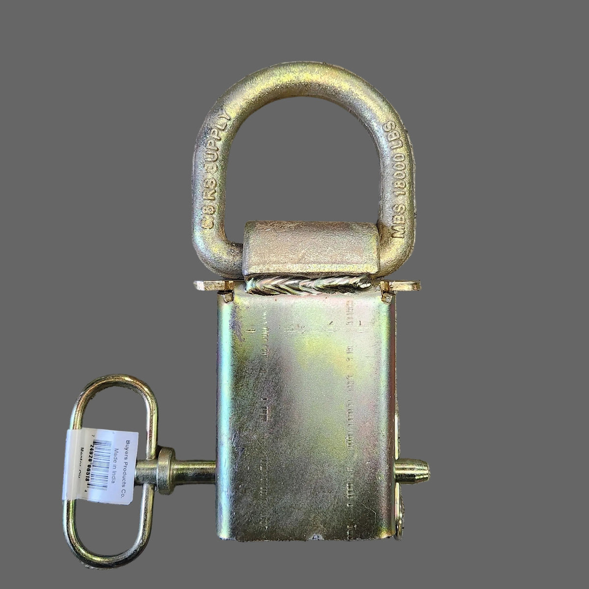 EZ-D Ring 18K Removable Stake pocket D-Dring 5/8'' – Doolittle Trailer Swag