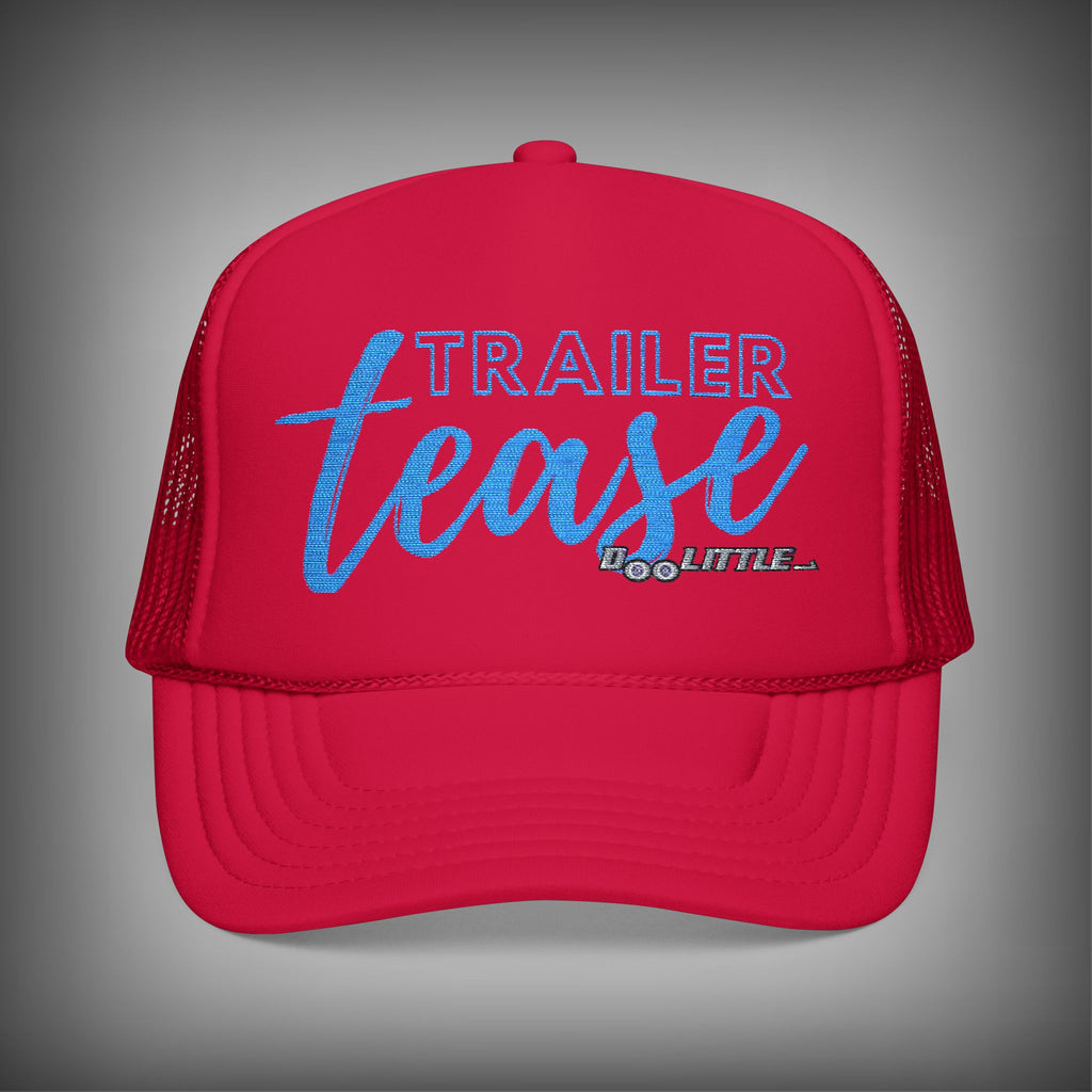red Trailer Tease Hat