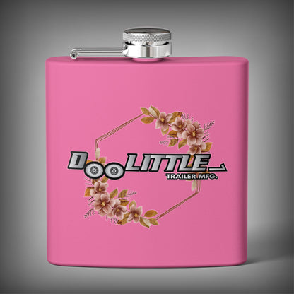 Hot pink floral flaskl doolittle trailer