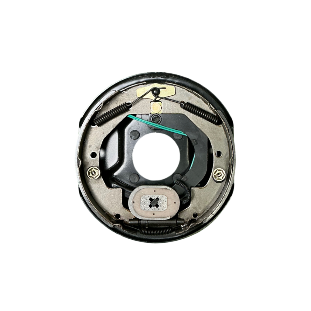 Left electric brake for trailer
