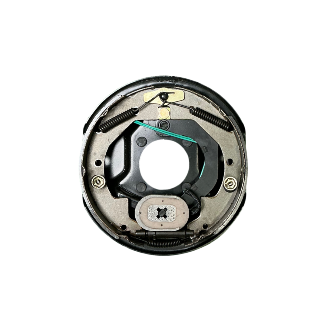 Left electric brake for trailer