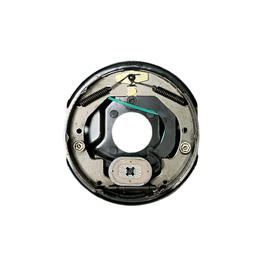 Left electric brake for trailer