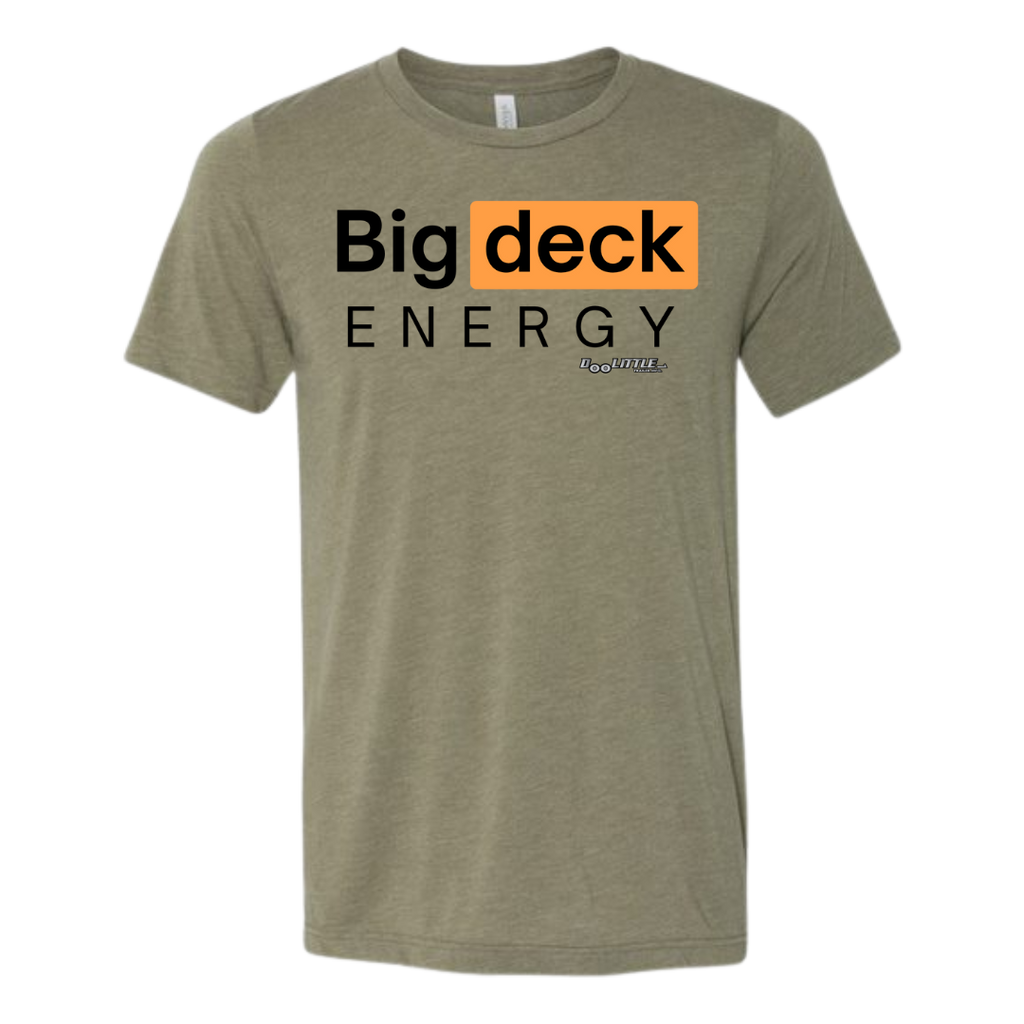 Green big deck energy short sleeve shirt 