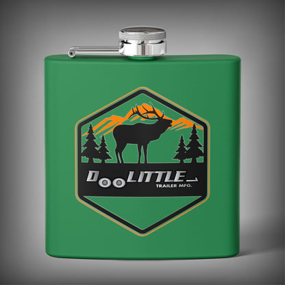 Green doolittle flask