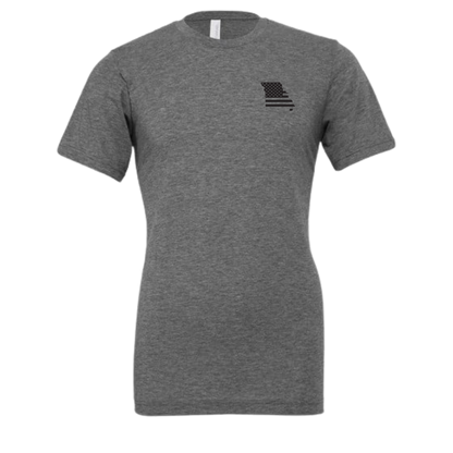 Gray American flag tshirt 