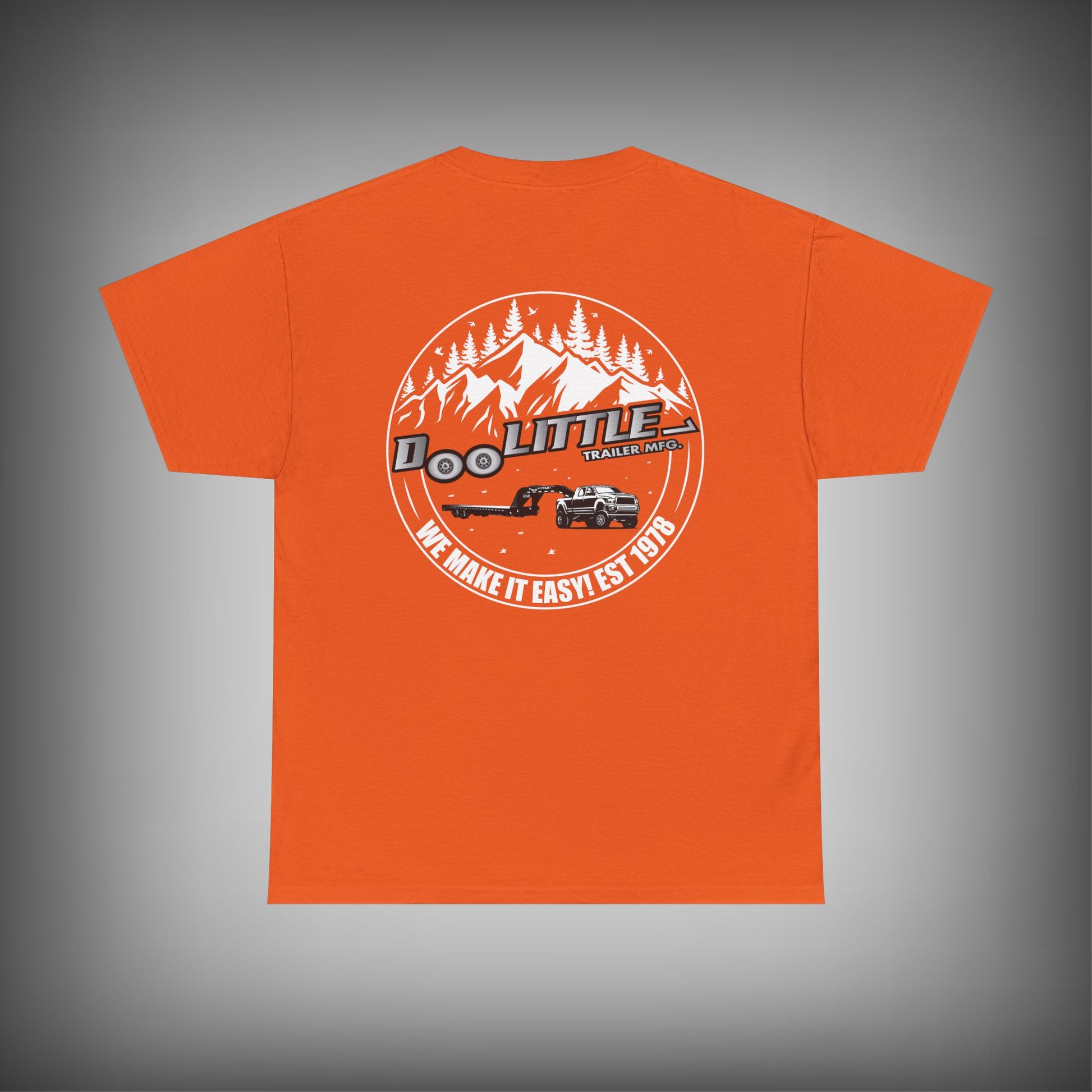 Orange mountain doolittle shirt. 