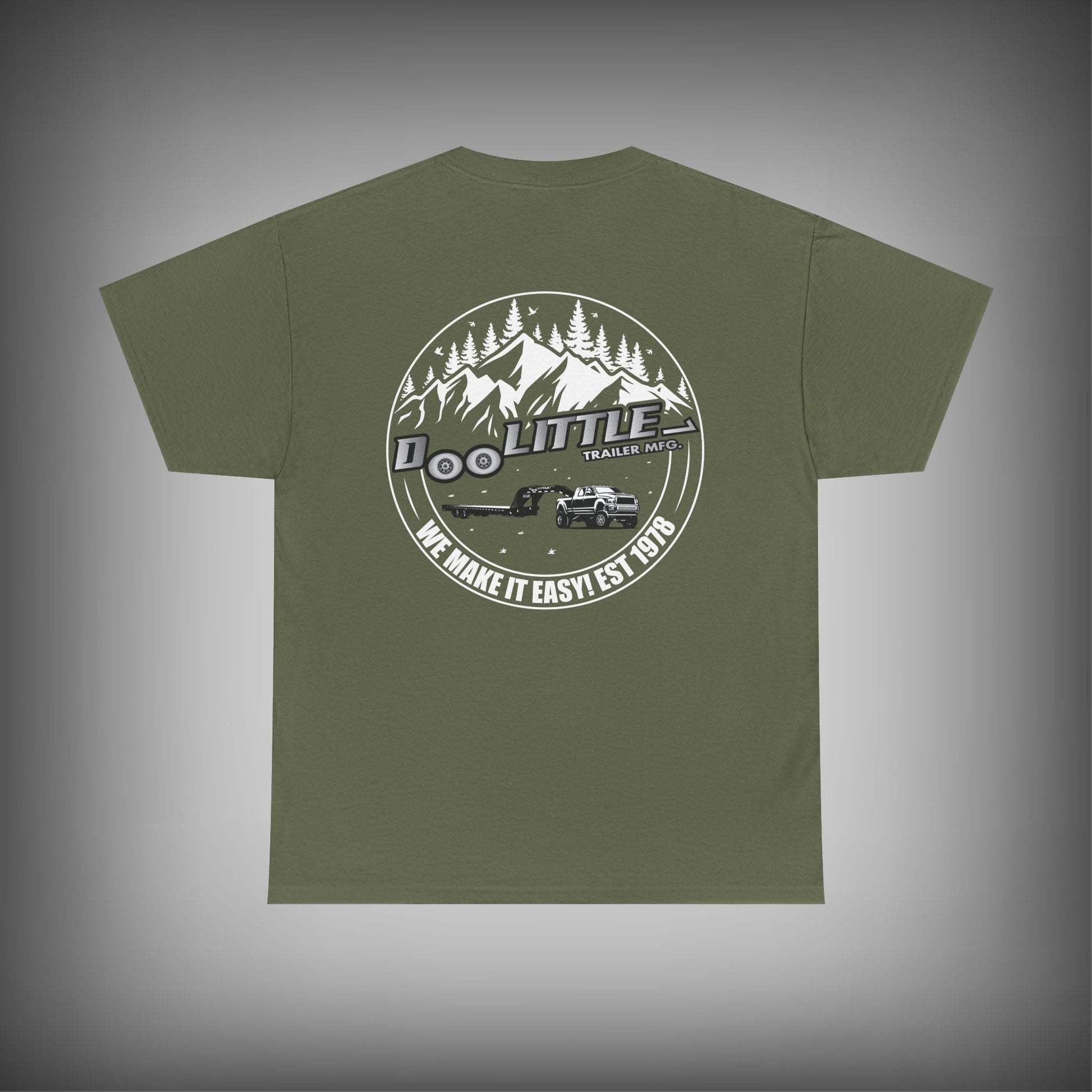 Deckover trailer shirt. 