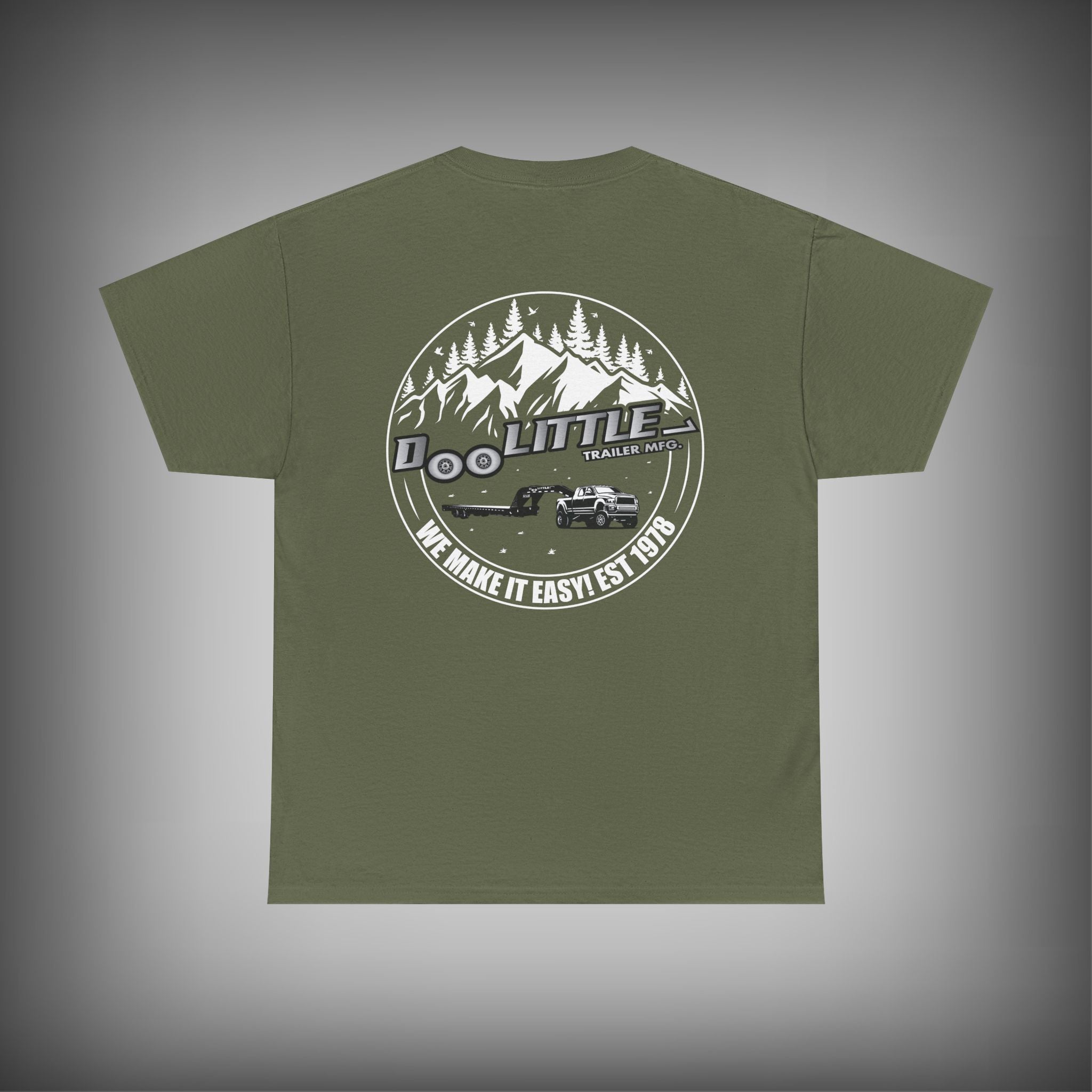 Deckover trailer shirt. 