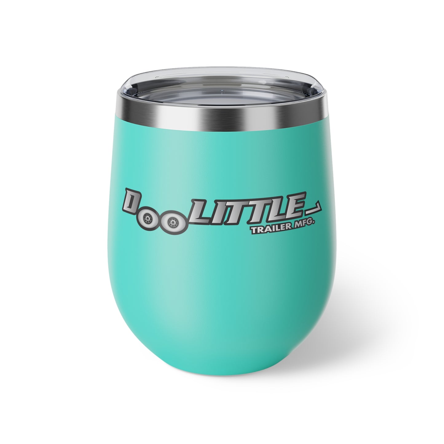 Teal Doolittle trailer wine Tumbler