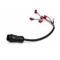 Wiring harness with connectors