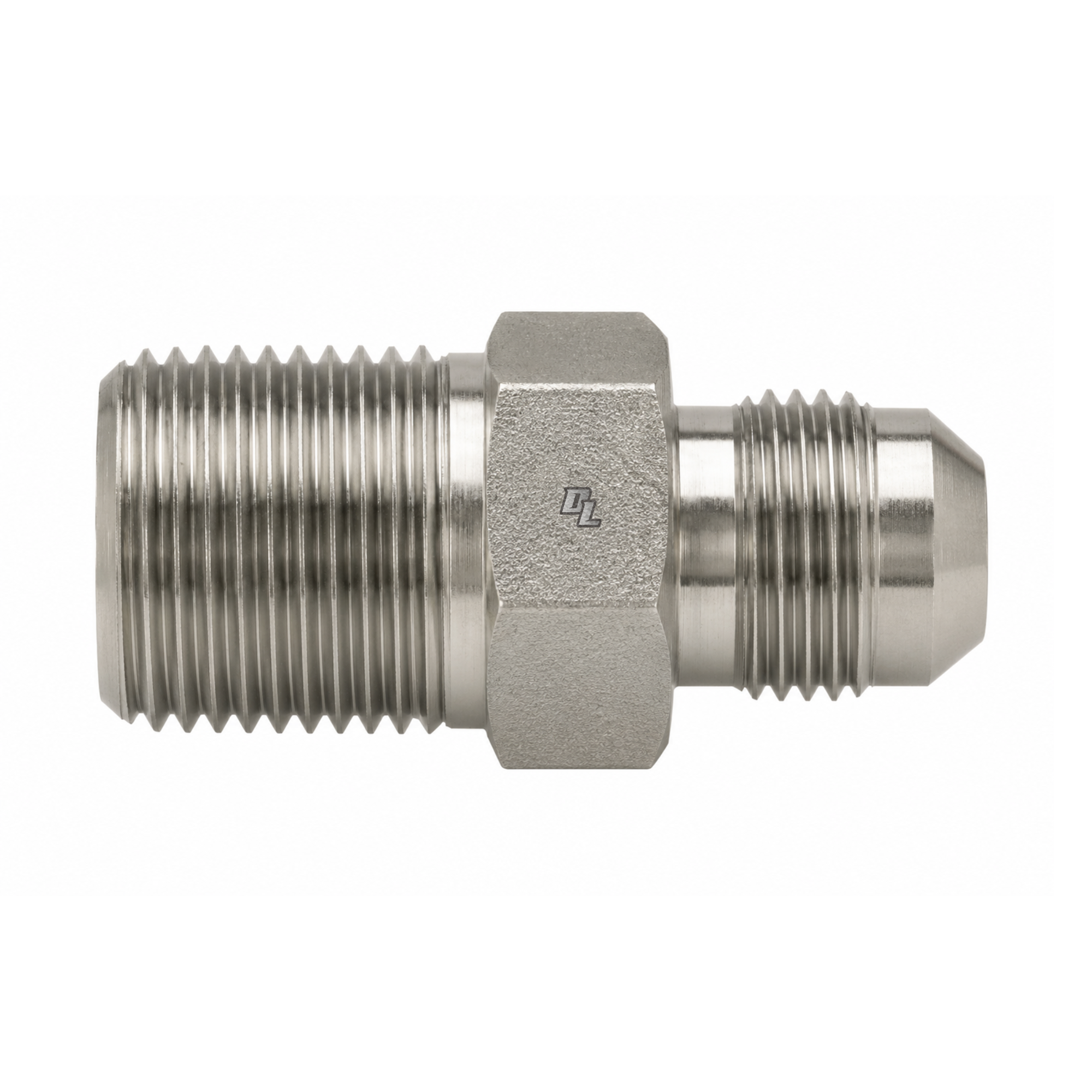 Metal fitting for hydraullic Pumps for dump trailers