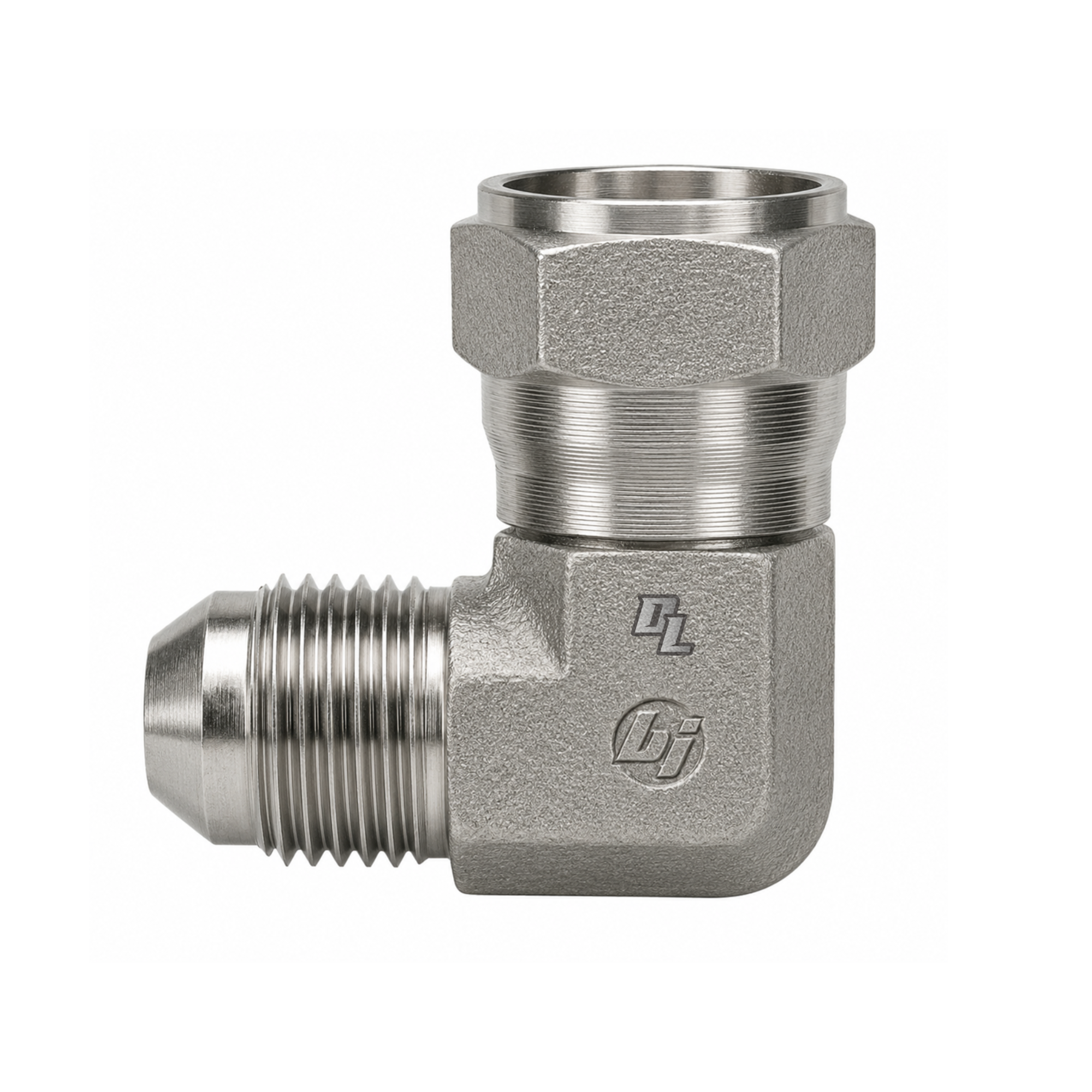 90-degree forged hydraulic