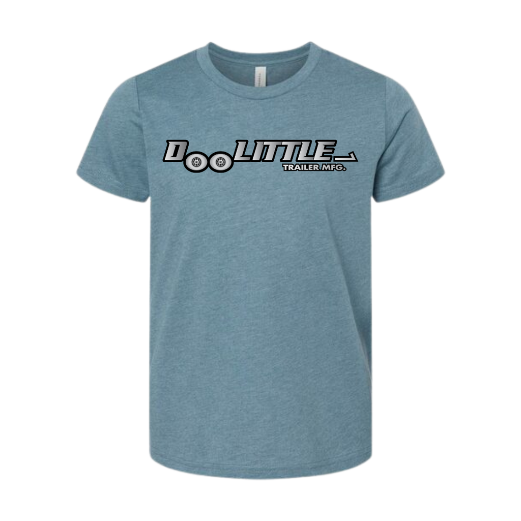 Doolittle heather storm blue tshirt 