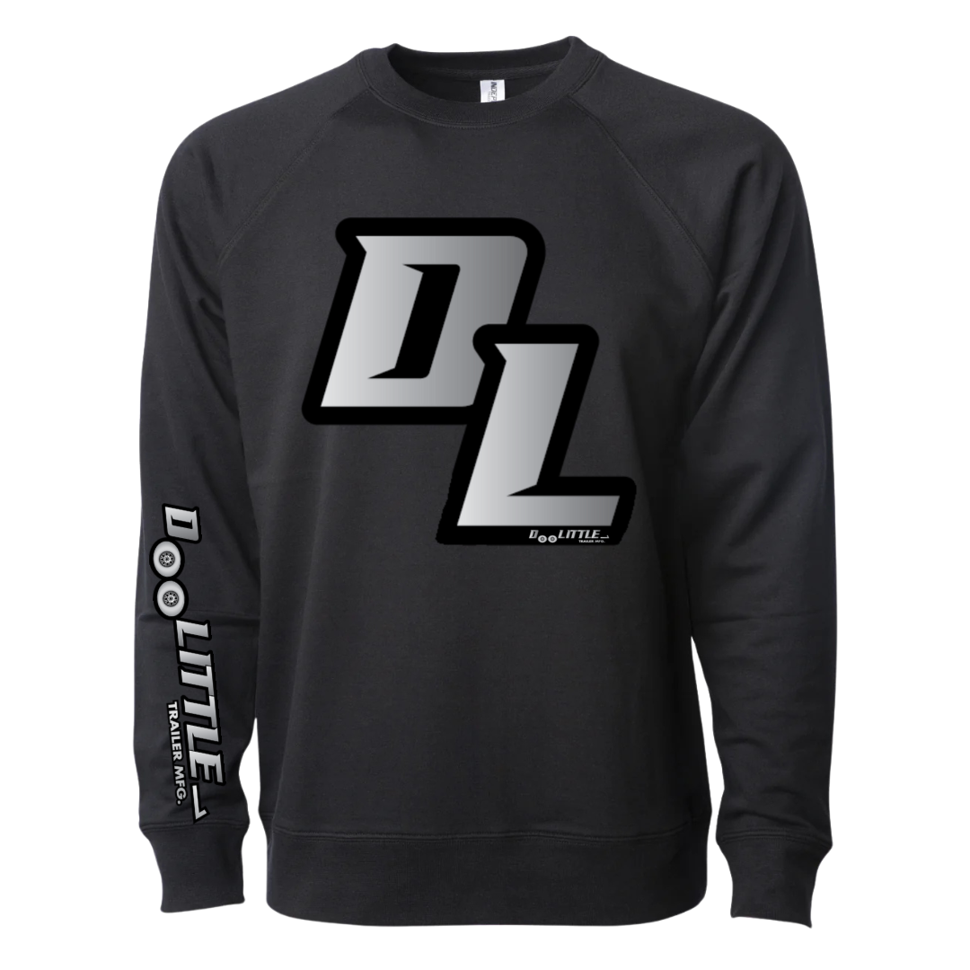 Black dl crew neck sweatshirt 