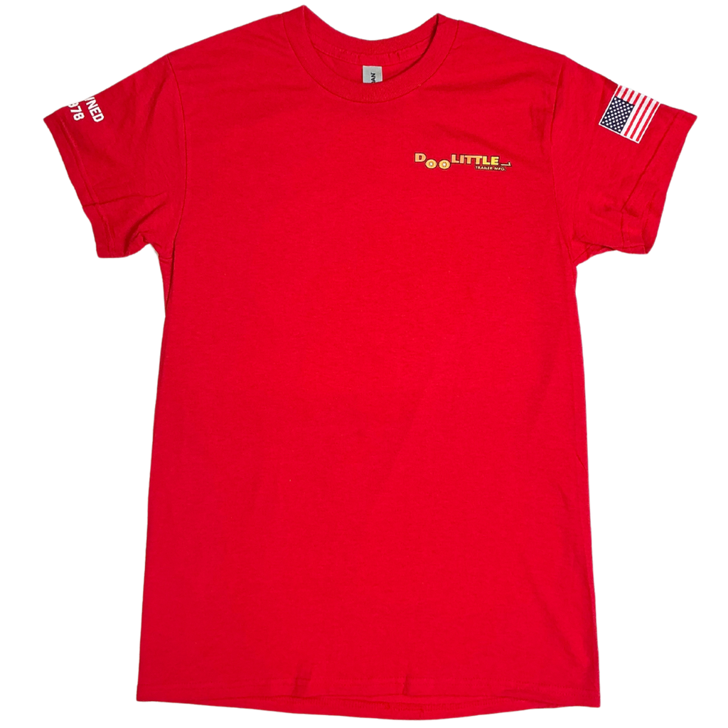 Doolittle red vintage shirt