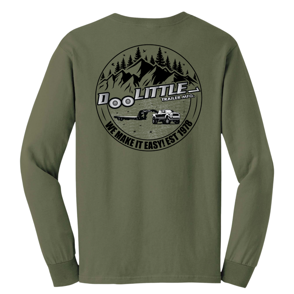 Doolittle trailer we make it easy long sleeve tshirt