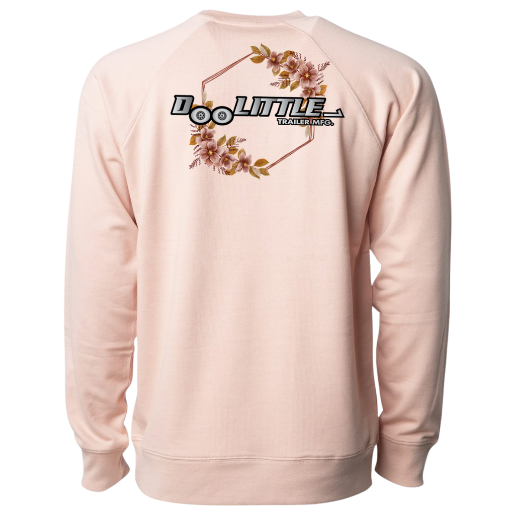 Pink Sweatshirt with Doolittle logo