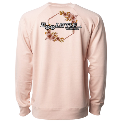 Pink Sweatshirt with Doolittle logo