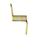 Zinc plated utility gate spring