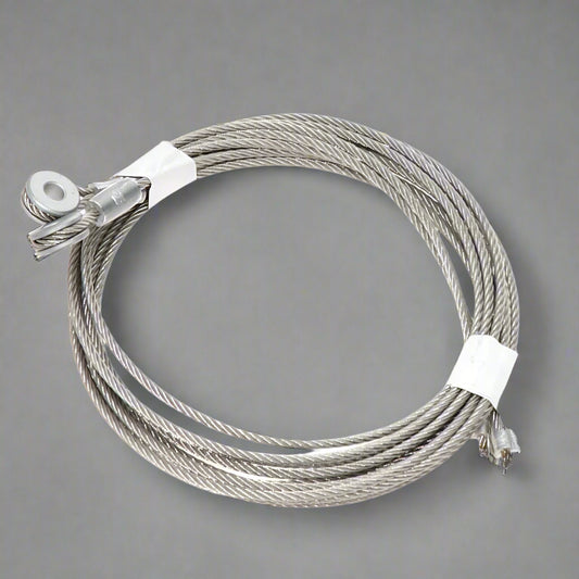 coiled metal wire