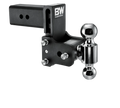 Tow hitch with ball and black 