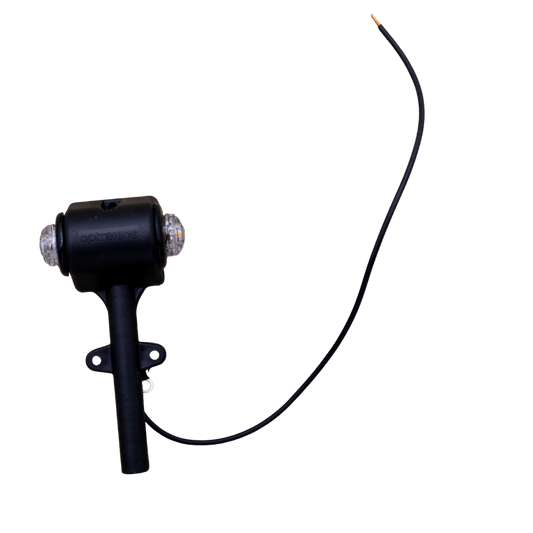 Light for fender on cargo trailer