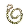 Gold chain with a hook